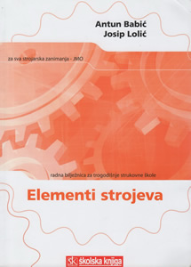  Osnove elemenata strojeva, radna bilježnica 